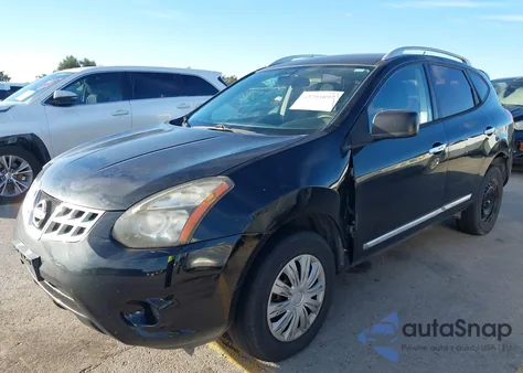 2015 Nissan Rogue Select S из США, поврежденный, VIN JN8AS5MTXFW655793